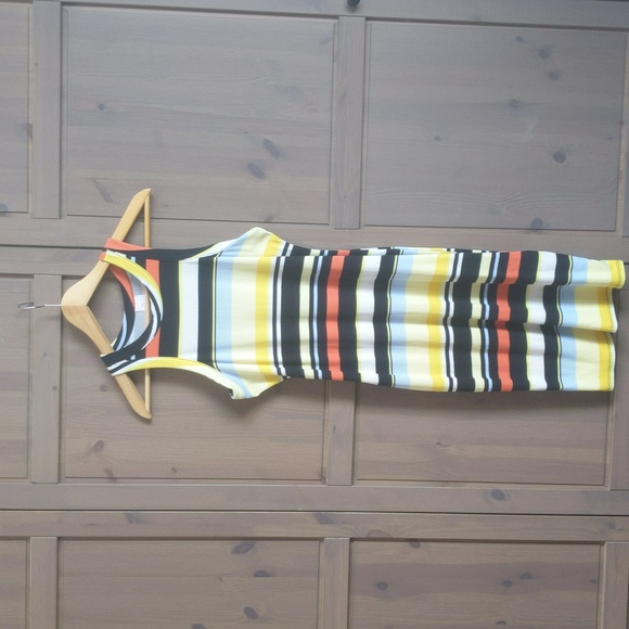 Striped bodycon midi dress - Picture 2 of 5